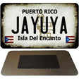 Jayuya Puerto Rico State License Plate Tag Magnet M-2847