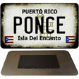 Ponce Puerto Rico State License Plate Tag Magnet M-2867