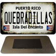 Quebradillas Puerto Rico State License Plate Tag Magnet M-2868