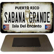 Sabana Grande Puerto Rico State License Plate Tag Magnet M-2871