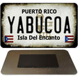 Yabucoa Puerto Rico State License Plate Tag Magnet M-2886