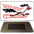 Beep Beep Roadrunner Novelty Metal Magnet M-318