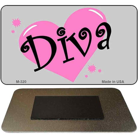 Diva Novelty Metal Magnet M-320