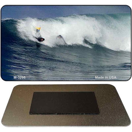 Body Surfing Novelty Metal Magnet