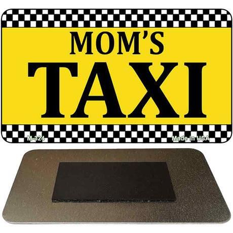 Moms Taxi Novelty Metal Magnet