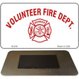 Volunteer Fire Dept Novelty Magnet M-338