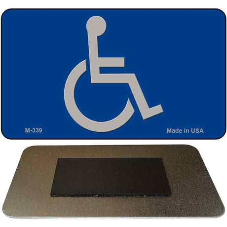 Handicap Logo Novelty Metal Magnet M-339