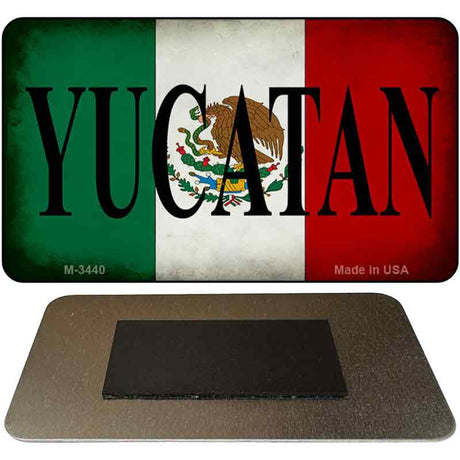 Yucatan Mexico Flag Novelty Metal Magnet M-3440