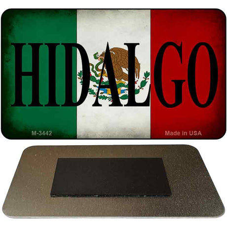 Hidalgo Mexico Flag Novelty Metal Magnet M-3442