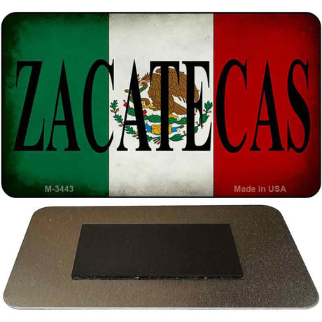 Zacatecas Mexico Flag Novelty Metal Magnet M-3443