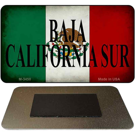 Baja California Sur Mexico Flag Novelty Metal Magnet M-3450