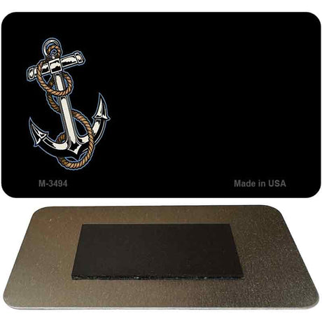 Anchor Offset Novelty Metal Magnet M-3494