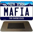 Mafia New York State License Plate Tag Magnet M-3547