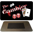 The Gambler Novelty Metal Magnet M-354