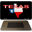 Texas Outline Flag Novelty Metal Magnet M-3559