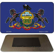 Pennsylvania State Flag Novelty Metal Magnet M-3599