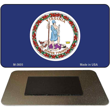 Virginia State Flag Novelty Metal Magnet M-3605