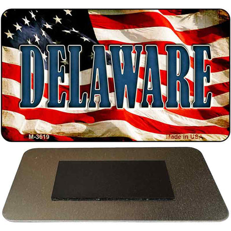 Delaware Novelty Metal Magnet M-3619