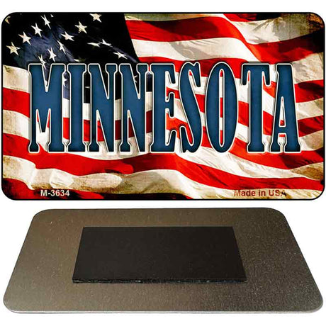 Minnesota Novelty Metal Magnet M-3634