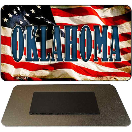 Oklahoma Novelty Metal Magnet M-3647