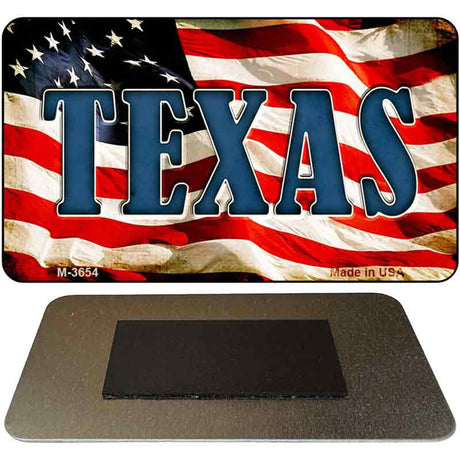 Texas Novelty Metal Magnet M-3654