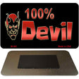 100% Devil Novelty Metal Magnet M-365