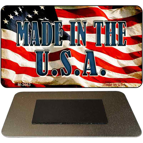 Made In The USA Novelty Metal Magnet M-3663