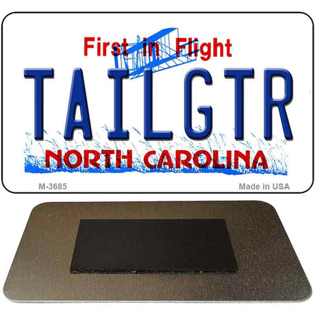 Tailgtr North Carolina Novelty Metal Magnet M-3685