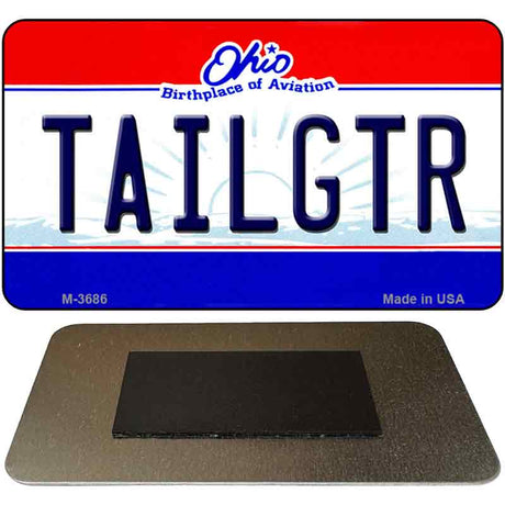 Tailgtr Ohio Novelty Metal Magnet M-3686