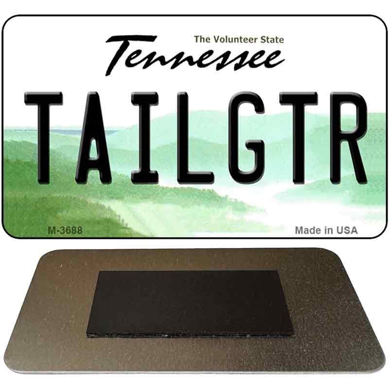 Tailgtr Tennessee Novelty Metal Magnet M-3688