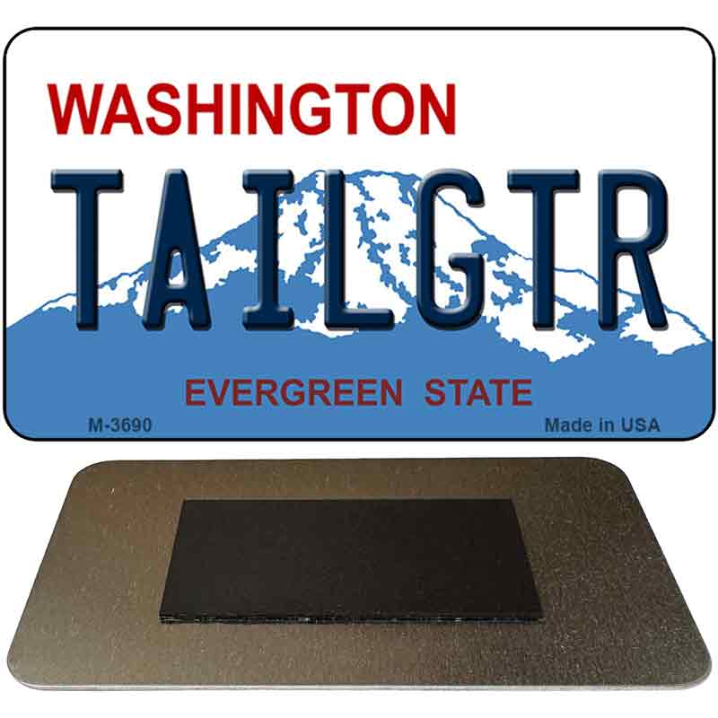 Tailgtr Washington Novelty Metal Magnet M-3690