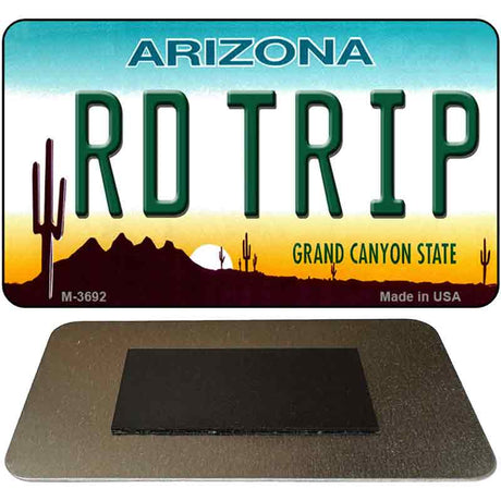 RD Trip Arizona State License Plate Tag Magnet M-3692