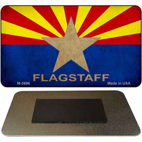 Flagstaff Arizona Flag Novelty Metal Magnet M-3696