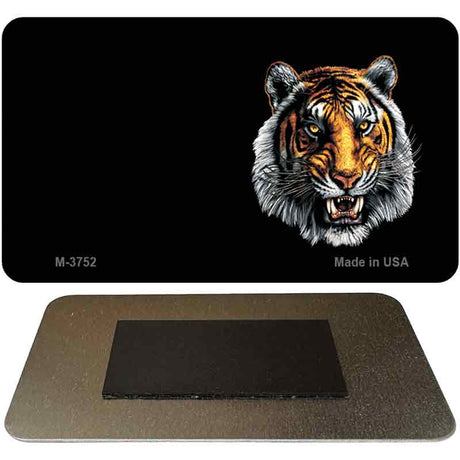 Tiger Offset Novelty Metal Magnet M-3752