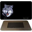 Wolf Offset Novelty Metal Magnet M-3755