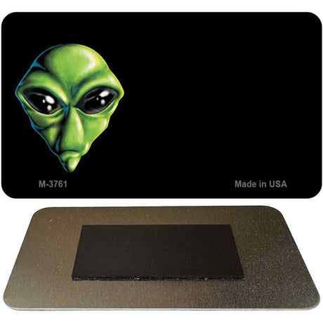 Alien Offset Novelty Metal Magnet M-3761