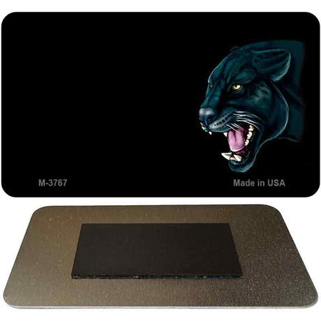 Panther Offset Novelty Metal Magnet M-3767