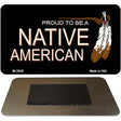 Native American Novelty Metal Magnet M-3828