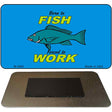 Born to Fish Novelty Metal Magnet M-3880