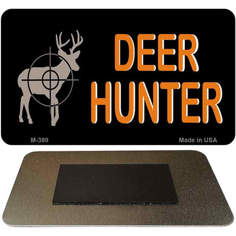 Deer Hunter Novelty Metal Magnet M-389