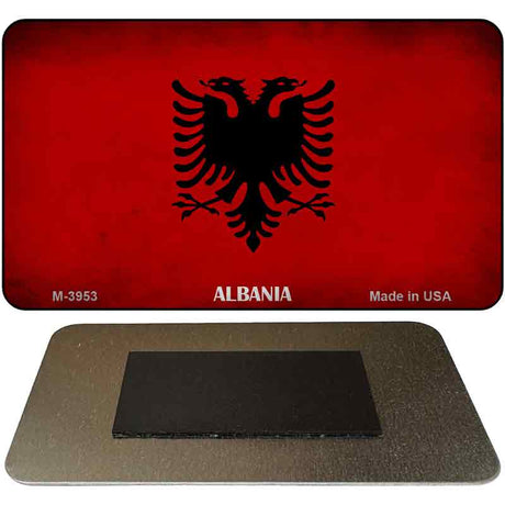 Albania Flag Novelty Metal Magnet M-3953