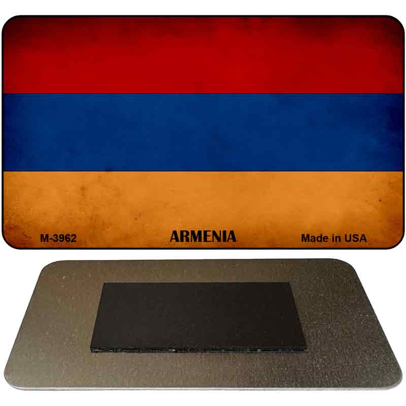 Armenia Flag Novelty Metal Magnet M-3962