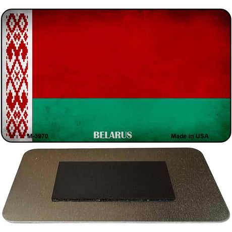 Belarus Flag Novelty Metal Magnet M-3970