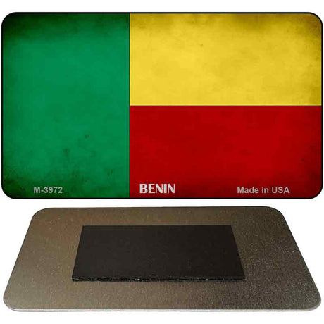 Benin Flag Novelty Metal Magnet M-3972