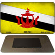 Brunei Flag Novelty Metal Magnet M-3980