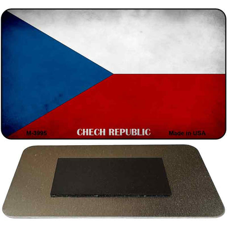 Czech Republic Flag Novelty Metal Magnet M-3995