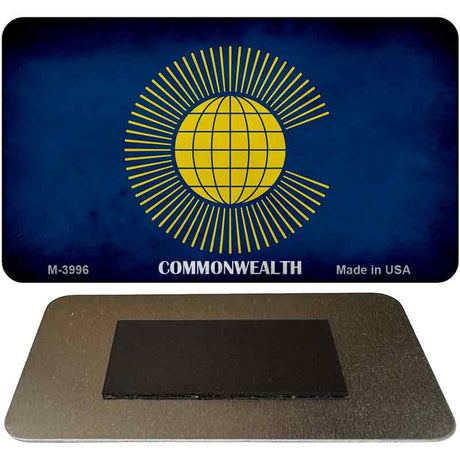 Commonwealth Flag Novelty Metal Magnet M-3996