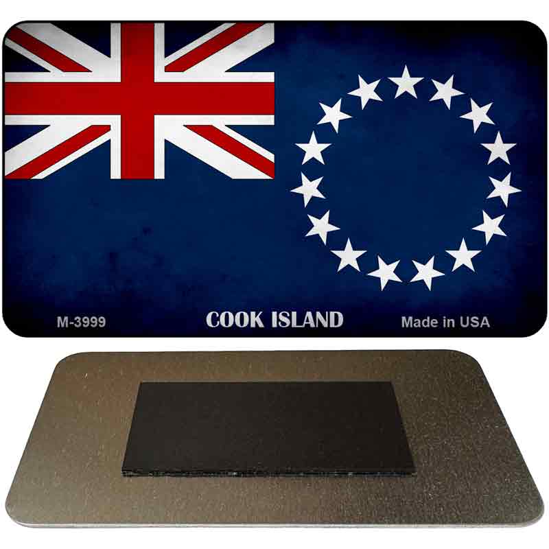 Cook Island Flag Novelty Metal Magnet M-3999