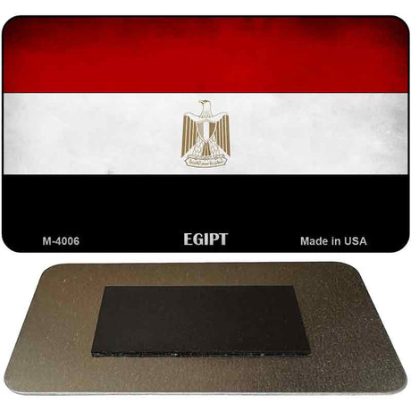 Egypt Flag Novelty Metal Magnet M-4006