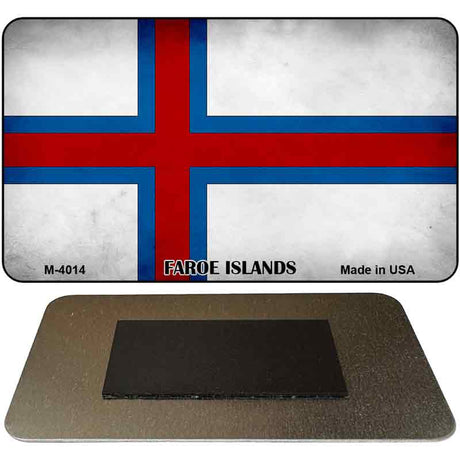 Faroe Islands Flag Novelty Metal Magnet M-4014